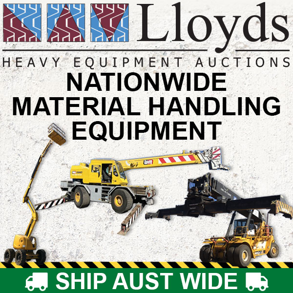 Heavy Equipment | Lloyds Auctions Australia – Auctioneers & Asset ...