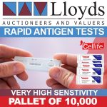 PALLET OF 10,000 Rapid Antigen Tests